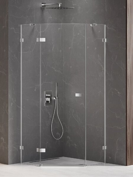 New Trendy Avexa cabină de duș 90x90 cm crom luciu/sticlă transparentă EXK-3886