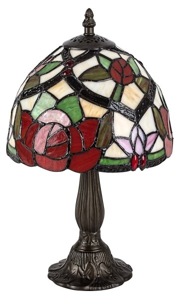 Brilagi - Lampă de masă Tiffany cu vitralii GARLAN 1xE14/40W/230V