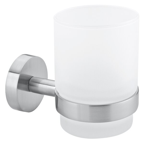 Tesa Moon pahar pentru periuta de dinti alb-crom 40312-00000-00