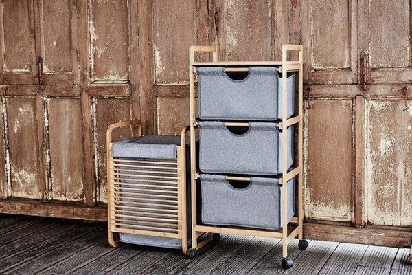 Wenko Bahari dulap multifuncțional pe roți 44x96 cm 62213100