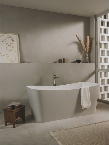 Roca Maui Square cadă freestanding 155x70 cm dreptunghiulară alb A248502000