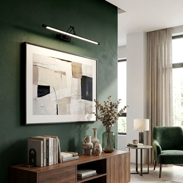 Aplică LED pentru baie SWE026-1W 60cm Black