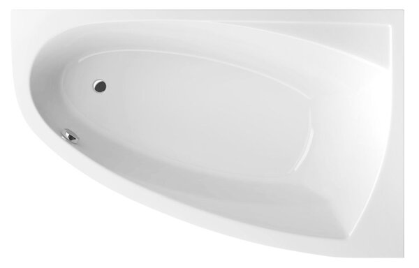 Excellent Aquaria Comfort cadă de colț 160x100 cm partea dreaptă alb WAEX.AQP16WH