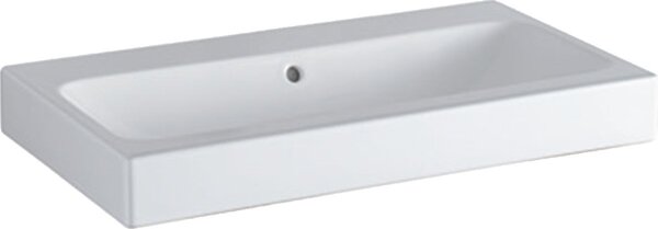 Geberit iCon lavoar 75x48 cm dreptunghiular clasică-mobilier alb luciu 124078600