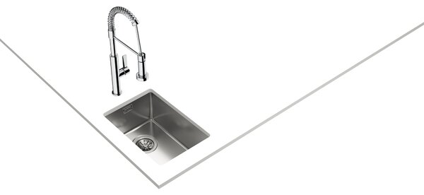 Teka Be Linea chiuveta din oțel cu sifon 31x44 cm oţel 115000009