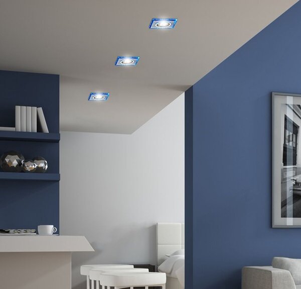 Candellux SS-22 lampă încorporată 2x50 W crom-transparent 2226934