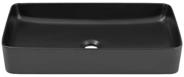 Comad Slim 2 lavoar 61x34 cm dreptunghiular de blat negru mat UM-6275SLIM60BLACKDP