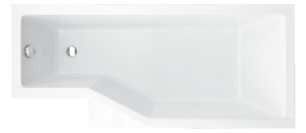 Besco Integra cadă de colț 150x75 cm partea dreaptă alb #WAI-150-PP
