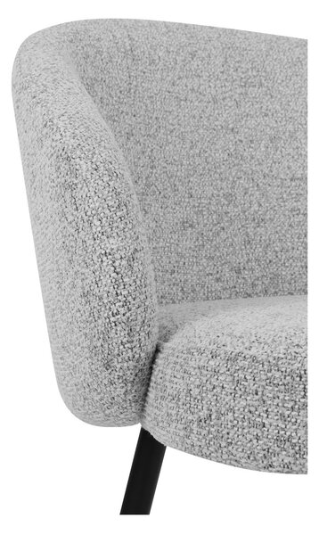 Scaun de dining Arco, gri