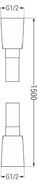 Mexen Uno, set de duș ascuns DR02, crom, 71435DR02-00