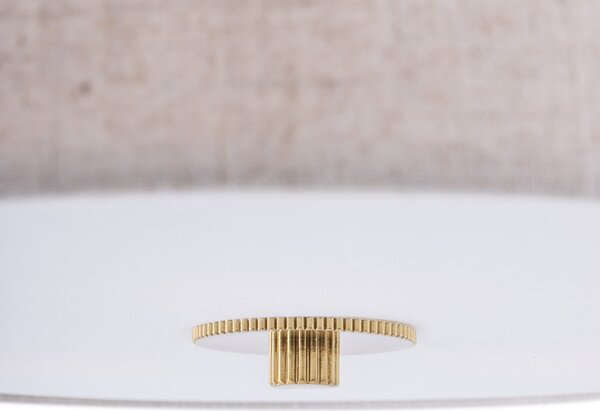 Plafoniere Globen Lighting, Noah, reglabil, Bej, Camera de zi, Țesătură / Textil, Scandinavă