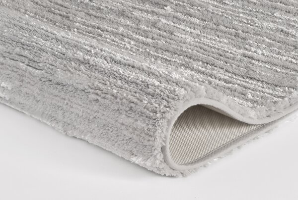 Kleine Wolke Glow covor de baie 120x70 cm dreptunghiular alb-gri 9186158225