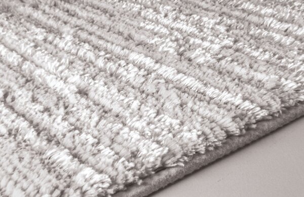 Kleine Wolke Glow covor de baie 120x70 cm dreptunghiular alb-gri 9186158225