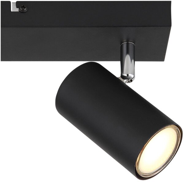 Globo Lighting Robby lampă de tavan 2x35 W negru-crom 57911-2B
