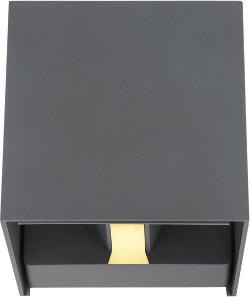 Globo Lighting Veronika aplica exterior 1x6 W antracit 34168