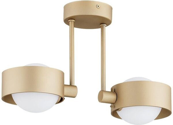Argon Massimo Plus lampă de tavan 2x6 W alb-auriu 7215