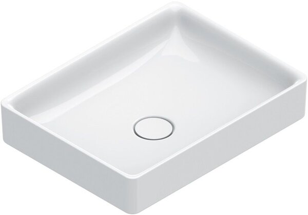 Catalano Green lavoar 50x38 cm dreptunghiular de blat alb luciu 0422500001