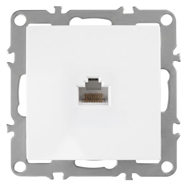 Priză RJ45 OSTE JNH010-S WHITE
