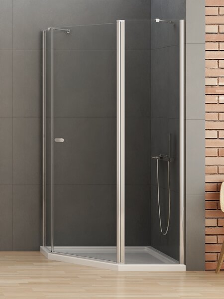 New Trendy New Soleo cabină de duș 100x80 cm crom luciu/sticlă transparentă K-0608