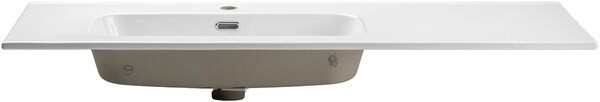 Comad Go 2 lavoar 121x46 cm dreptunghiular mobilier alb luciu GO 2 120CM L DP ( E-8095-120L )