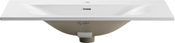 Comad Sky lavoar 81x46 cm dreptunghiular mobilier alb mat SKY 1 80 DP MATT WHITE ( E-8099-80 )