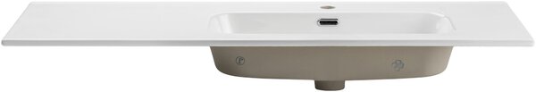 Comad Go 2 lavoar 121x46 cm dreptunghiular mobilier alb luciu GO 2 120CM R DP ( E-8095-120R )