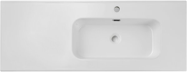 Comad Go 2 lavoar 121x46 cm dreptunghiular mobilier alb luciu GO 2 120CM R DP ( E-8095-120R )