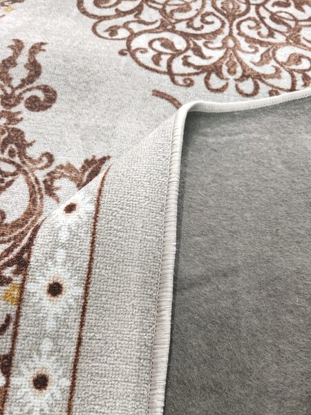 Traversa Model Print Zara 01506, Diverse Latimi, Gri 60 x 200, Dreptunghi