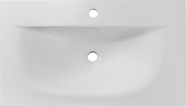 Comad Sky lavoar 81x46 cm dreptunghiular mobilier alb mat SKY 1 80 DP MATT WHITE ( E-8099-80 )