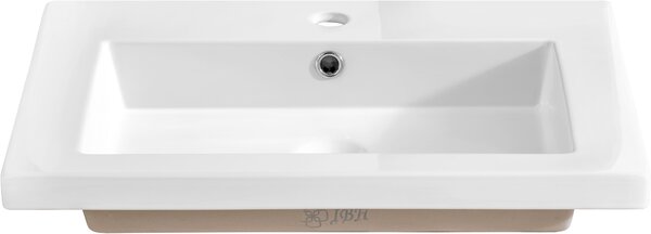 Comad Spirit lavoar 61x46 cm dreptunghiular mobilier alb luciu UM-8070 SPIRIT 60 DP