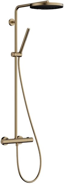 Hansgrohe Pulsify S Puro set de duș perete cu termostat cu duș de ploaie || 24222140