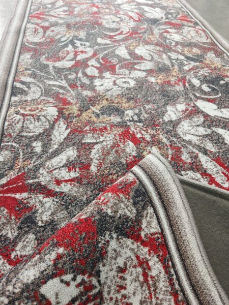 Traversa Model Print Zara 01578, Diverse Latimi, Gri 60 x 200, Dreptunghi