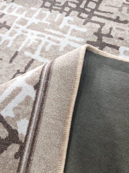 Traversa Model Print Zara 01319, Diverse Latimi, Beige 60 x 200, Dreptunghi