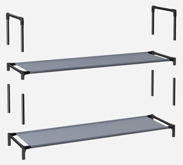 Pantofar modular Songmics Gri 45x28x173 cm