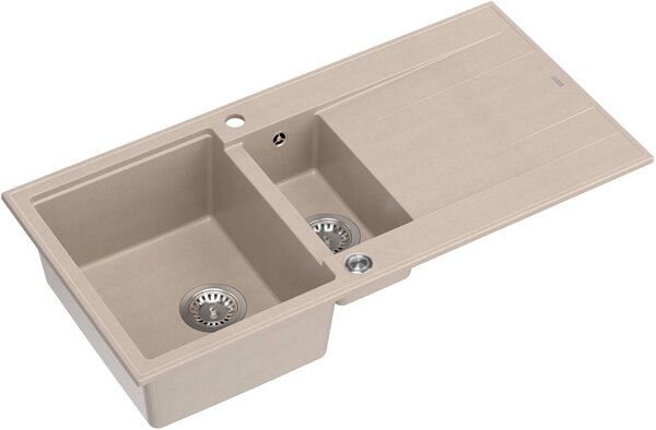 Quadron Evan chiuveta graniteq 100x50 cm bej HQE510050U2_BS_P2O
