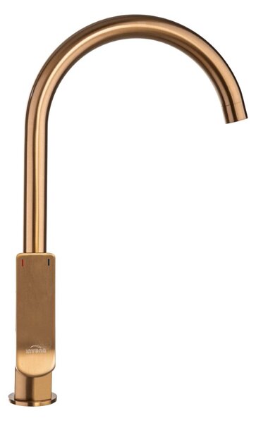 Invena Neri Plus baterie bucătărie pe picior alamă BZ-P1-014