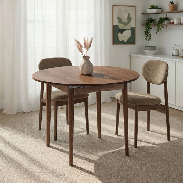 Masă extensibilă (pentru 4 persoane) Viola (nuc). Promo -15%. 1153756
