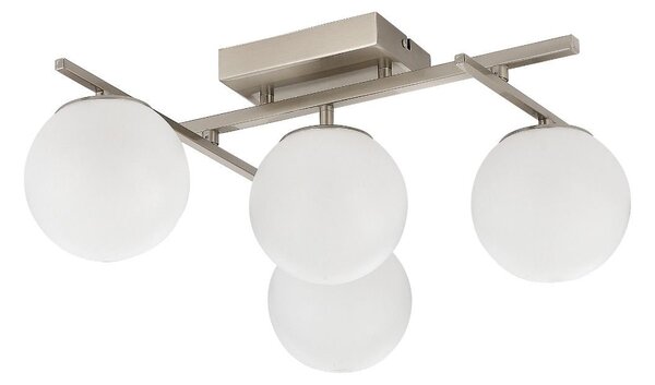 Zuma Line Nebula lampă de tavan 4x40 W alb-nichel MS223141-SN