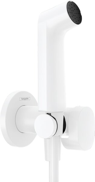 Hansgrohe Bidette baterie bideu cu set de duș ascuns alb 29232700