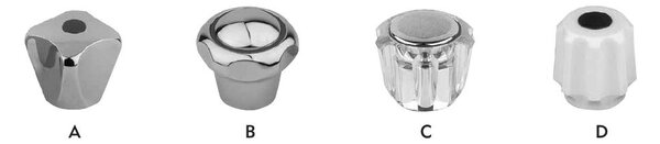 Kfa Standard bateria umywalkowa z uchwytami D 320-580-00