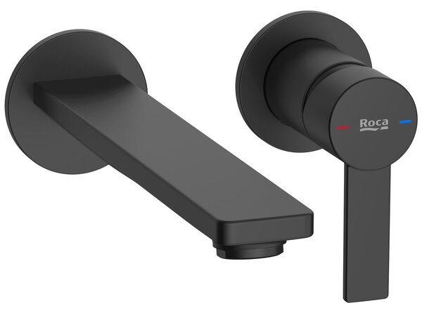 Roca Targa baterie lavoar ascuns negru A5A355FNB0