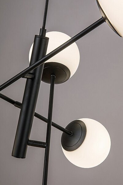 Rabalux Meduza lampă de tavan 6x20 W alb-negru 72194