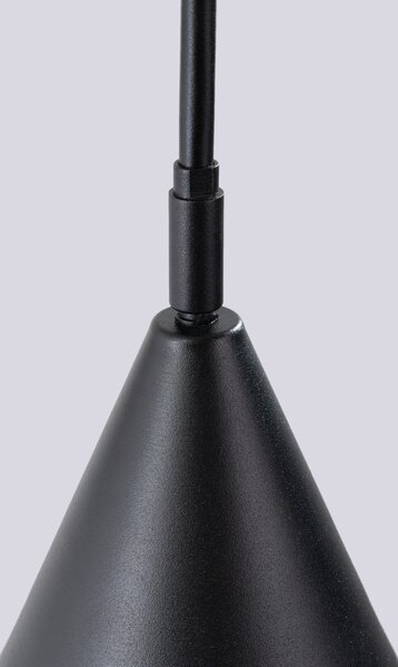 Sollux Lighting Nox lampă de perete 1x10 W negru SL.1697