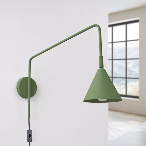 Sollux Lighting Nox lampă de perete 1x10 W verde SL.1700