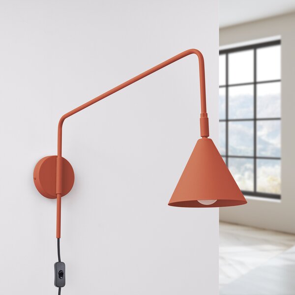 Sollux Lighting Nox lampă de perete 1x10 W roșu SL.1701