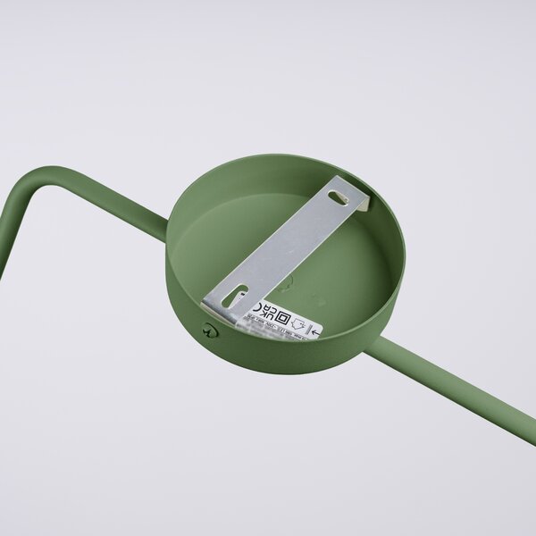 Sollux Lighting Nox lampă de perete 1x10 W verde SL.1700