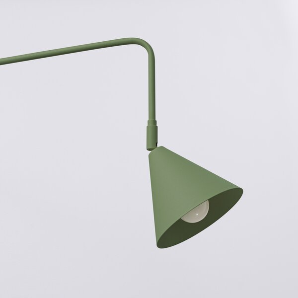 Sollux Lighting Nox lampă de perete 1x10 W verde SL.1700
