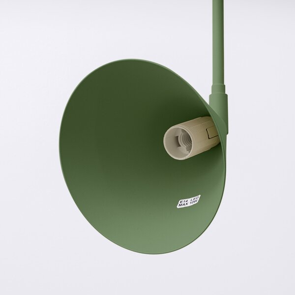 Sollux Lighting Nox lampă de perete 1x10 W verde SL.1700