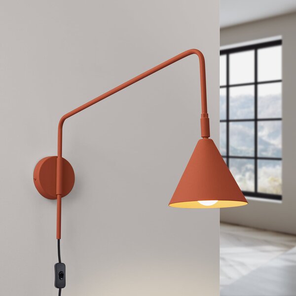 Sollux Lighting Nox lampă de perete 1x10 W roșu SL.1701