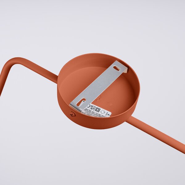 Sollux Lighting Nox lampă de perete 1x10 W roșu SL.1701